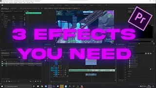 How To Edit Like Clerke And Numby (Shake, Flicker, Blur) - Premiere Pro