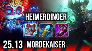 HEIMERDINGER vs MORDEKAISER (TOP) | 6/2/7 | KR Diamond | 25.13