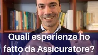 La Storia della mia carriera professionale da Assicuratore fino ad oggi