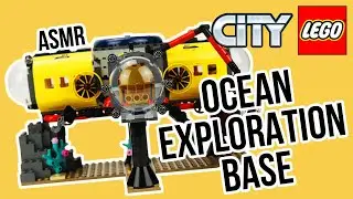 LEGO City 'Ocean Exploration Base' 60265 | Unboxing + Build | Satisfying Lego ASMR