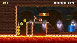 Super Mario Maker 2 🔧 Crystal Magma Blocks 🔧 by Zyro