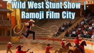 🥷🏻🏇🤺Wild West Stunt Show at Ramoji Film City Hyderabad | Action-Packed Live Performance 2025 