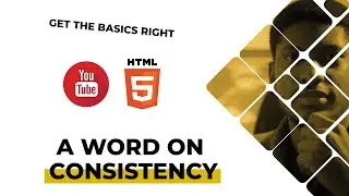 The Importance of Consistency: A Word Of  Encouragement