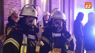 EZ-Video: Feuer in der Brunnenstra&szlig;e in Leer