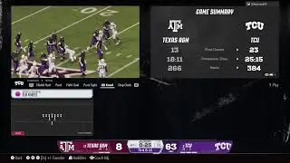 Big XII Championship | #3 TCU (12-0) vs #13 Texas A&M (10-2) | RZSL CFB CCG Week 2027