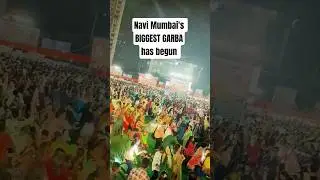 BIGGEST GARBA in NAVI MUMBAI | Grand Garba 2025 #garba #navratri2025 #dandiyanight #garbanight