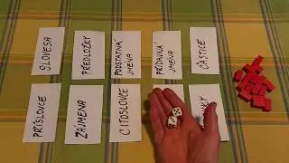 Stolní hra - Slovní druhy