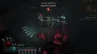 Diablo 4: Necro vs The Butcher! | Minion Build Solo Guide | Saint's Rest Cellar Boss Kill