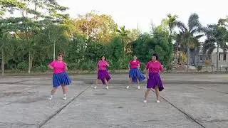 #Ribbons of blue line dance