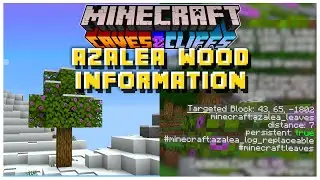 Mojang подтвердила НОВОЕ 1.17 Azalea Wood | Обновление Minecraft 1.17 Caves & Cliffs