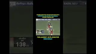 138 DB sound metre in Mumbai when King Kohli stepped in