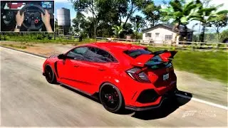 Honda Civic TypeR FK8 - Forza Horizon 5 | Logitech Gameplay