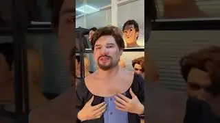 Ultra-realistic silicone masks. Not everyone can handle this level of detail. #shorts #cosplay