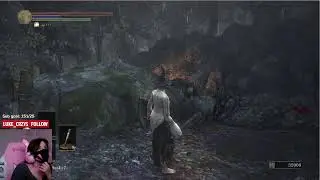 FIRST PLAYTHROUGH OF DARK SOULS 3 (M/KB) - ROASTING CHESTNUTS AT FIRELINK SHRINE
