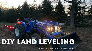 Land Leveling with Work Master Tractors