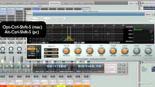 Digital Performer 8 100: Что нового в DP8 - 4. Новый динамический эквалайзер