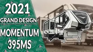 BIG GARAGE! 2021 Grand Design Momentum 395MS Showcase | Beckley's RVs