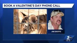 Need a unique Valentine's Day gift? Joe Exotic is selling phone calls from prison