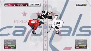 NHL 18 - Washington Capitals vs Florida Panthers - Gameplay (HD) [1080p60FPS]