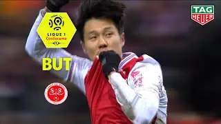 But Hyunjun SUK (68') / Stade de Reims - Olympique de Marseille (2-1)  (REIMS-OM)/ 2018-19