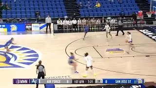 #MWWBB HIGHLIGHTS: Air Force's 76-57 win over San Jos&eacute; State