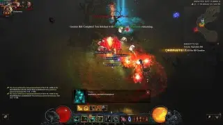 Diablo 3 Greater Rift 115 Solo Push - Barbarian Camera