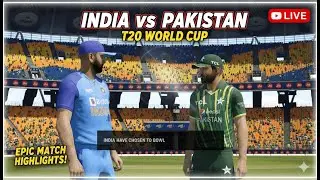 India 🇮🇳 vs Pakistan 🇵🇰 |Cricket 24 Realistic Graphics Mod | RTX 5060 Gameplay | 4K Ultra Realistic