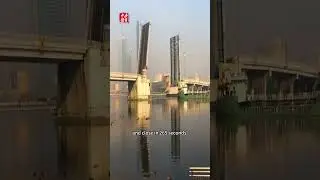 #shorts Asia's largest bascule bridge
