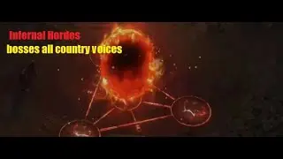 Diablo IV Infernal Hordes Fell Council all country voices