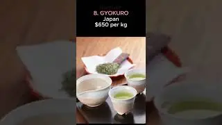Top 10 Most Expensive Teas In The World! 🍵🍵🍵 #shorts