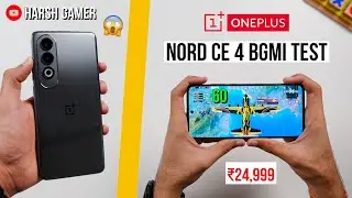 OnePlus Nord CE 4 Pubg Test with FPS Meter, Heating & Battery Test | Shocking Results 😱