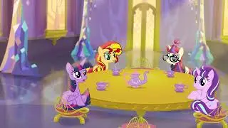 3721517  safe artist colon minty+root moondancer spike starlight+glimmer sunset+shimmer twilight+spa