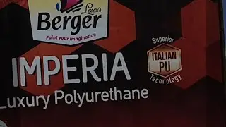 Tinting method of Berger Italian PU