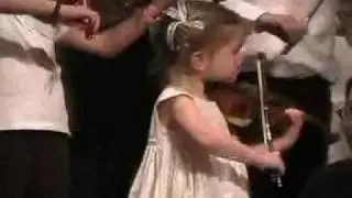 First concert - 2 year old violinist