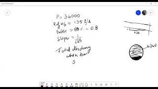 Module 2: Problems on Design of Sewer (Manning&rsquo;s formula)
