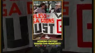 San Francisco Protesters Blast Horns at ICE Raids | WION