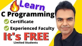 C Programming Online Course for Free with Certificate | Paid C Programming  Course for Free