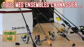 Mes ensembles pour la p&ecirc;che des carnassiers