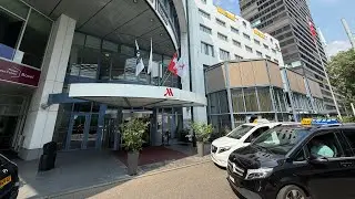 Basel Switzerland Marriott Hotel Tour & Review