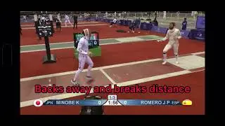 Touch Breakdown: Minobe demonstrated a real life version of &ldquo;the glove game&rdquo; to punish his opponent