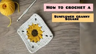 Master the Sunflower Granny Square! 🌻✨