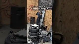 Suddenly, confidence unlocked. Best rage room! #rageroom #smash #stressrelief #petersburgva