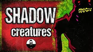 Let's Draw some Shadow Creatures! Monster Horror Art speed painting AND tips!