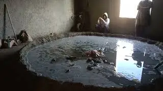 سعودی عرب میں پلستر کا کام کیسے کرتے ہیں ۔