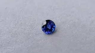 Royal Blue Sapphire Round Cut: A Stunning 1.56 Carat Gem