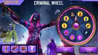 Red Criminal Bundle Return Event Free Fire | Top Criminals Bundle Event | Neon Criminal Bundle Event