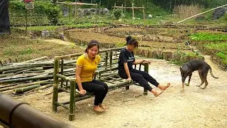 How to Make a Bamboo Table and Chair Set, Life in the High Mountains