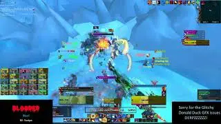 WOW - BFA : Blooded vs Heroic Jaina