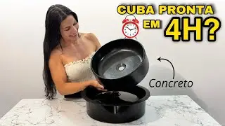 DESCOBRI UM JEITO DE FAZER CUBA DE CONCRETO EM 4 HORAS E GANHAR MUITO DINHEIRO.