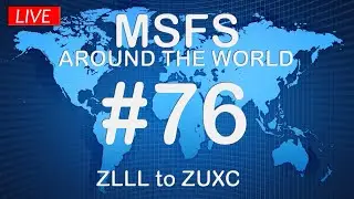 🔴 #live ✈ #msfs - Zhongchuan (ZLLL) to Xingyi Wanfenglin (ZUXC) | #FULLFLIGHT